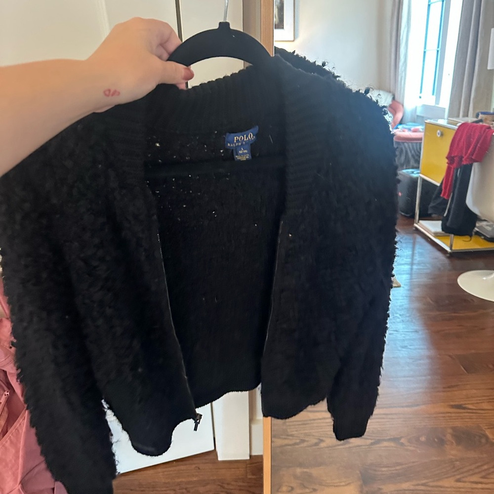 Polo by Ralph Lauren Black Jean Jacket